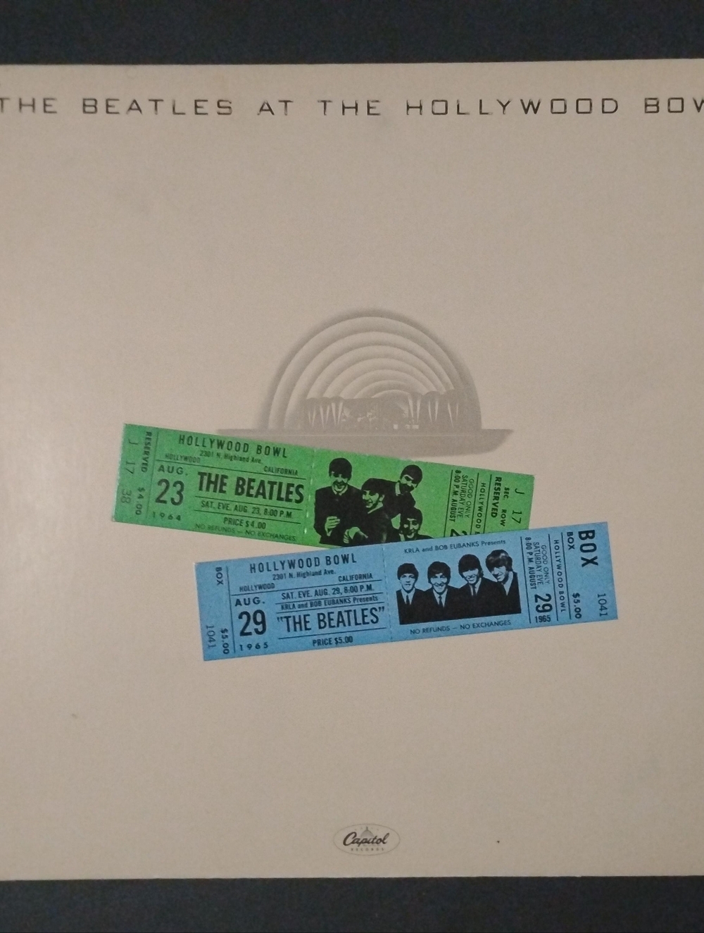The Beatles - Live At The Hollywood Bowl - :Original Canadian Vinyl Record